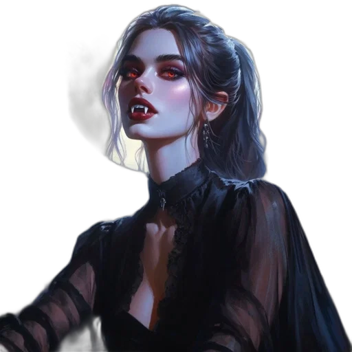 face, fantasy art, concept art, comic book art, pixel art, neon lights, dark, monochrome transparent PNG cut-out