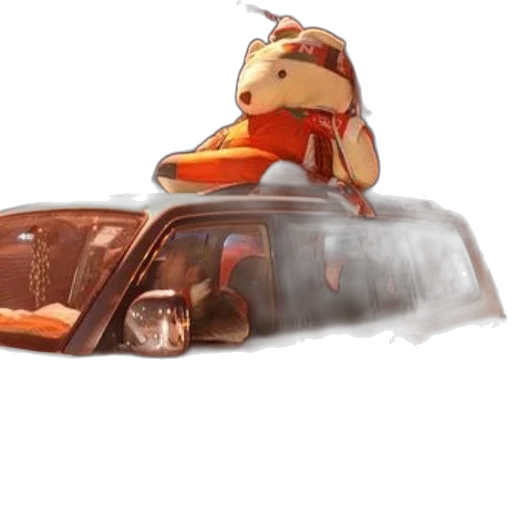 car, hat, animal, robot, concept art, 3d render, photorealistic, pixel art transparent PNG cut-out