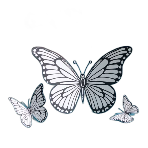 jewelry, animal, crown, photorealistic, concept art, 3d render, watercolor, monochrome transparent PNG cut-out