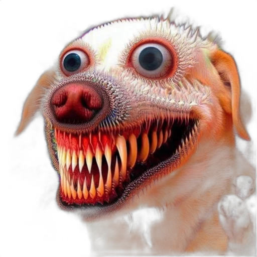 creature, animal, face, mask, photorealistic, 3d render, concept art, watercolor transparent PNG cut-out