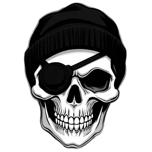 hat, face, mask, jacket, cartoon, pixel art, photorealistic, 3d render transparent PNG cut-out