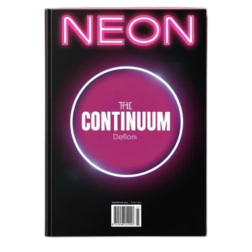 cyberpunk, neon lights, neon, second, image, shows, same, magazine transparent PNG cut-out