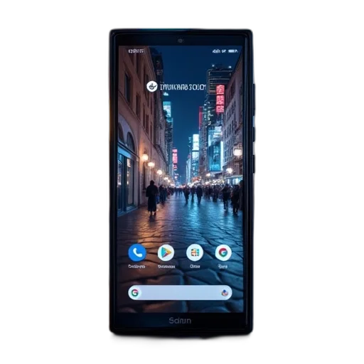 microsoft, phone, camera, shown transparent PNG cut-out