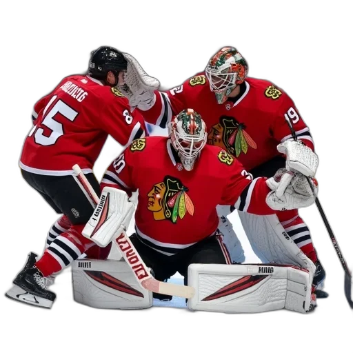 mask, robot, blackhawks, goaltenders transparent PNG cut-out