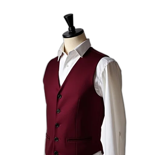 jacket, dress, staff, 3d render, photorealistic, mannequin, wearing, white transparent PNG cut-out