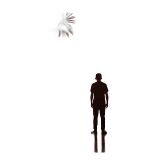 robot, creature, umbrella, staff, concept art, pixel art, 3d render, photorealistic transparent PNG cut-out