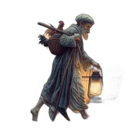 staff, hat, sword, weapon, concept art, 3d render, fantasy art, photorealistic transparent PNG cut-out