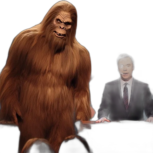 creature, animal, hair, concept art, scene, furry, figure, similar transparent PNG cut-out