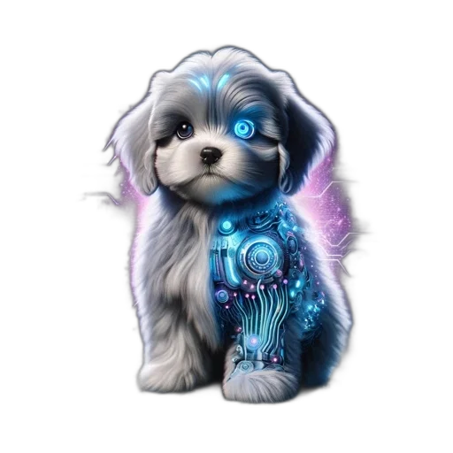 staff, fantasy art, concept art, pixel art, vaporwave, neon lights, blue, futuristic transparent PNG cut-out
