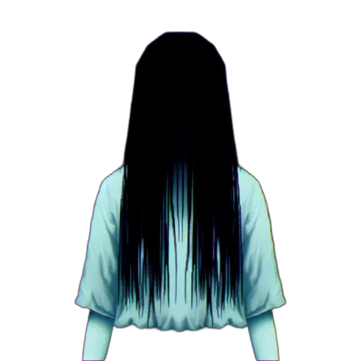 hair, dress, creature, jacket, pixel art, concept art, vaporwave, anime transparent PNG cut-out