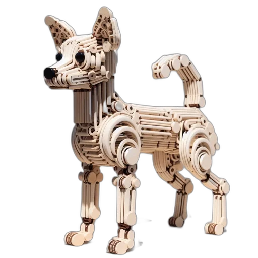 robot, animal, jewelry, creature, 3d render, concept art, intricately, crafted transparent PNG cut-out