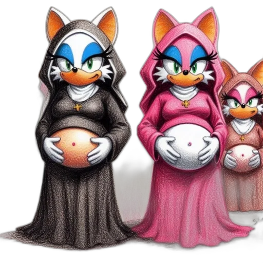 mask, concept art, pixel art, fantasy art, 3d render, four, anthropomorphic, cat transparent PNG cut-out