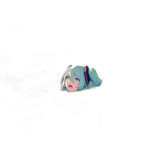 animal, creature, weapon, face, 3d render, photorealistic, anime, vaporwave transparent PNG cut-out