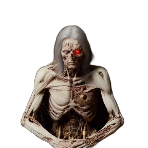 mask, robot, face, creature, 3d render, concept art, photorealistic, eerie transparent PNG cut-out