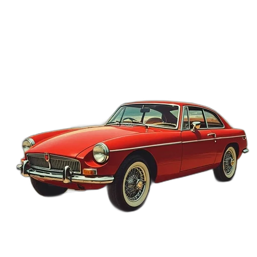 car, photorealistic, 3d render, concept art, some, classic, sales, brochures transparent PNG cut-out