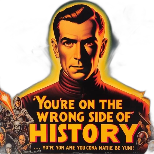 comic book art, vintage-style, poster, features, stern-faced, man, amongst, flying transparent PNG cut-out