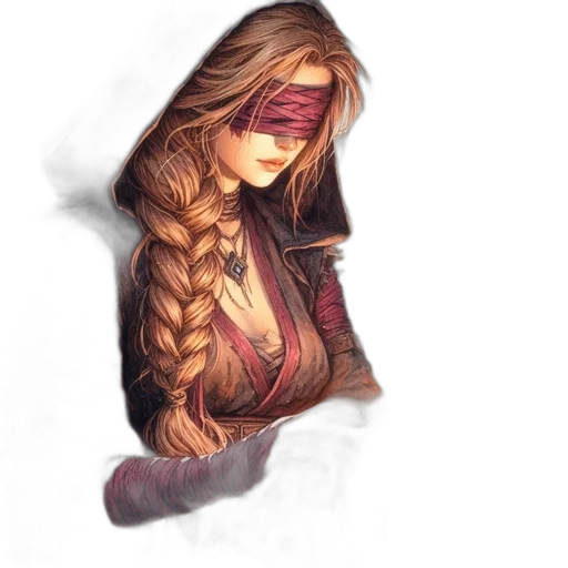 hair, dress, face, dragon, fantasy art, pixel art, watercolor, concept art transparent PNG cut-out