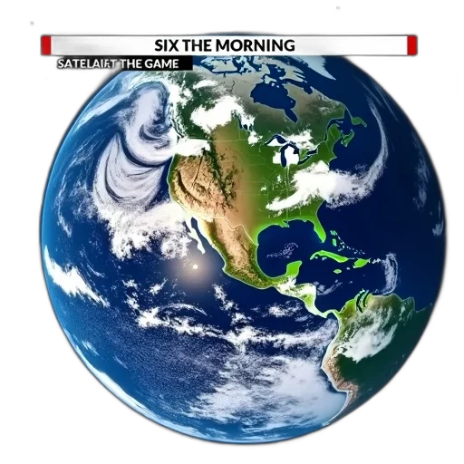 satellite, image, earth, various, cities, geographical, features, labeled transparent PNG cut-out