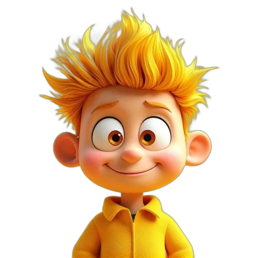 staff, face, 3d render, cartoon, concept art, photorealistic, stylized, image transparent PNG cut-out
