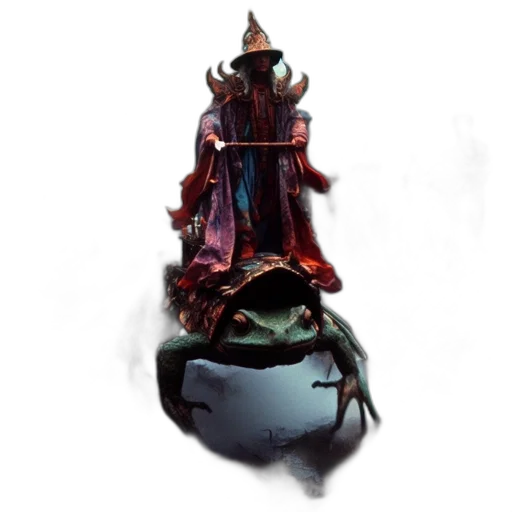 dragon, mask, creature, crown, concept art, fantasy art, 3d render, photorealistic transparent PNG cut-out