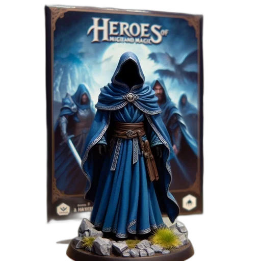 concept art, fantasy art, miniature, figurine, game, heroes, might, magic transparent PNG cut-out