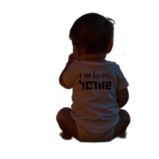 creature, 3d render, photorealistic, baby transparent PNG cut-out