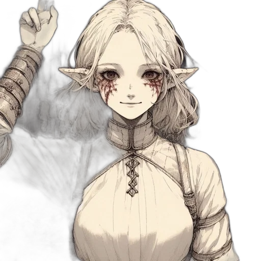 staff, mask, dress, face, fantasy art, concept art, pixel art, anime transparent PNG cut-out