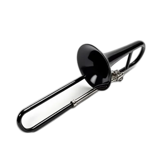 staff, weapon, jewelry, umbrella, black, trombone, shiny, finish transparent PNG cut-out