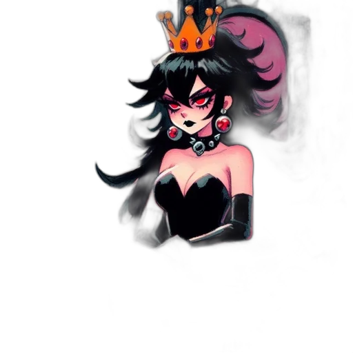 crown, mask, staff, jewelry, pixel art, concept art, fantasy art, anime transparent PNG cut-out