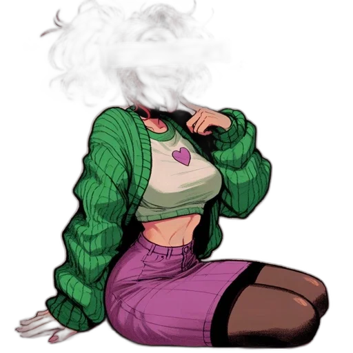 jacket, mask, hat, comic book art, concept art, pixel art, cyberpunk, fog transparent PNG cut-out