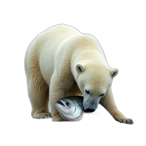 animal, creature, food, mask, concept art, photorealistic, underwater, snow transparent PNG cut-out