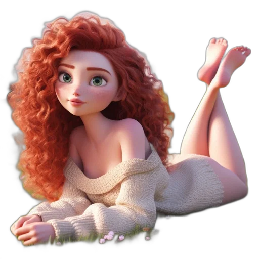 dress, fantasy art, concept art, 3d render, cartoon, fire, snow, underwater transparent PNG cut-out