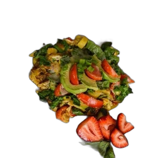 food, crown, hat, face, photorealistic, 3d render, plate, colorful transparent PNG cut-out