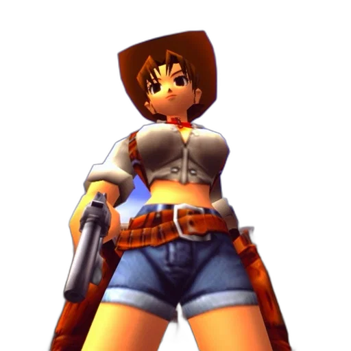 weapon, staff, robot, 3d render, concept art, pixel art, animated, female transparent PNG cut-out