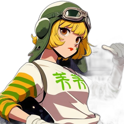 staff, weapon, hat, anime, concept art, pixel art, cartoon, green transparent PNG cut-out