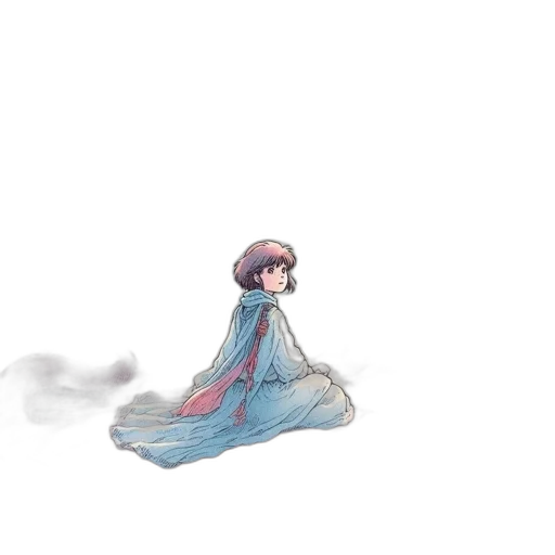dress, creature, sword, staff, watercolor, concept art, pixel art, fantasy art transparent PNG cut-out