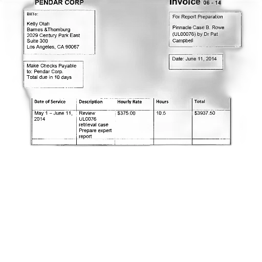 monochrome, invoice, pendar, corp, report, preparation, services, dated transparent PNG cut-out