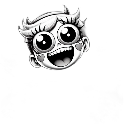 creature, face, staff, mask, cartoon, comic book art, concept art, 3d render transparent PNG cut-out