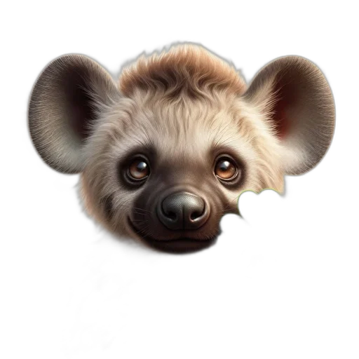 animal, face, creature, staff, concept art, photorealistic, 3d render, fantasy art transparent PNG cut-out