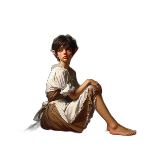 staff, face, shoes, sword, concept art, photorealistic, oil painting, fantasy art transparent PNG cut-out