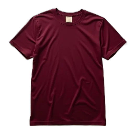 dress, dark, red, earth tones, plain, maroon, t-shirt, tag transparent PNG cut-out