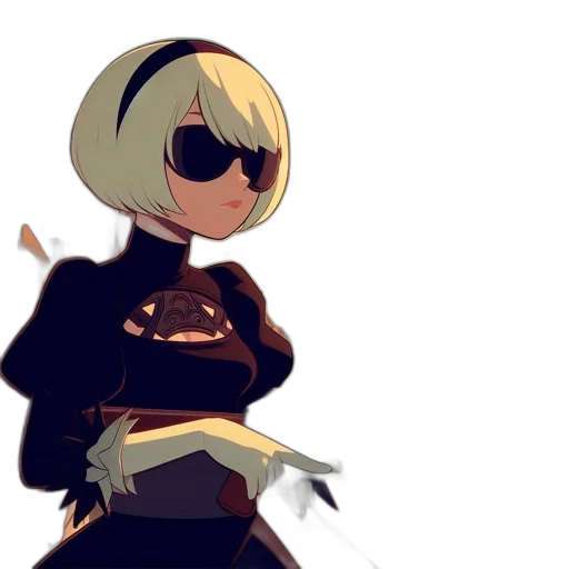 jacket, staff, mask, weapon, concept art, pixel art, cyberpunk, anime transparent PNG cut-out