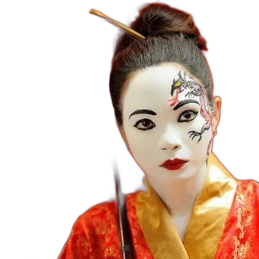 mask, face, staff, photorealistic, anime, 3d render, oil painting, woman transparent PNG cut-out