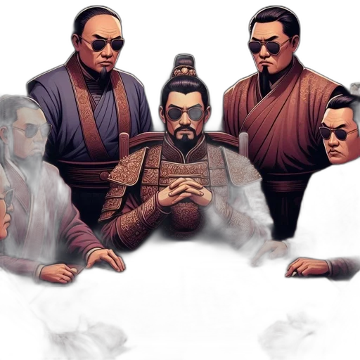 staff, jacket, concept art, fantasy art, pixel art, comic book art, fire, scene transparent PNG cut-out