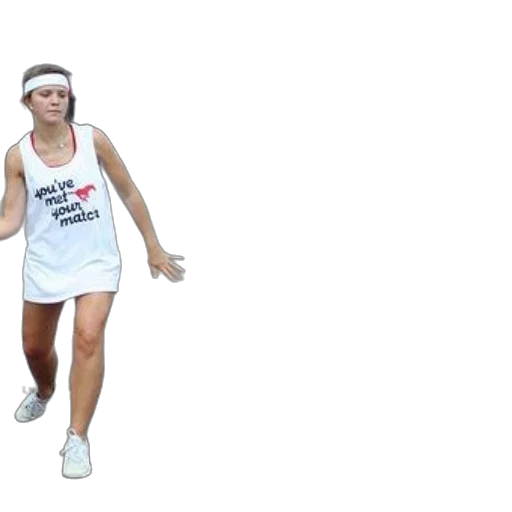 dress, 3d render, woman, white, tank, top, words, met transparent PNG cut-out