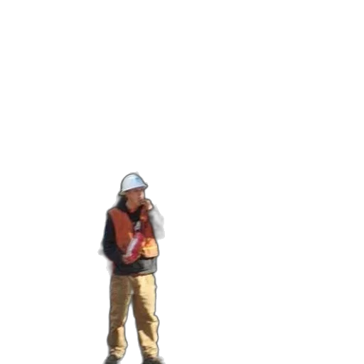 staff, hat, jacket, robot, 3d render, concept art, pixel art, photorealistic transparent PNG cut-out