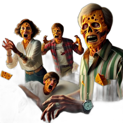 mask, face, concept art, 3d render, comic book art, fantasy art, four, people transparent PNG cut-out