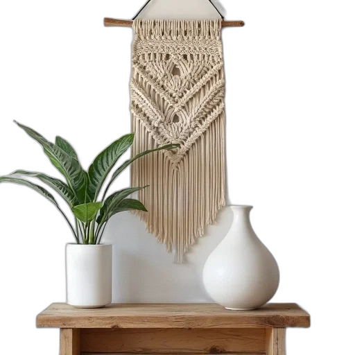 furniture, jewelry, 3d render, earth tones, rustic, wooden, table, adorned transparent PNG cut-out