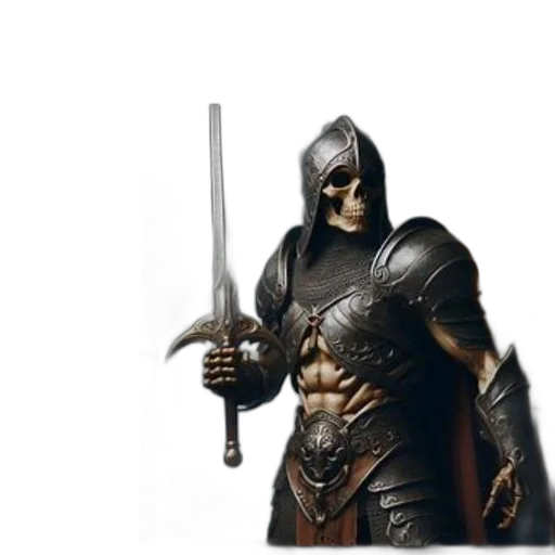 sword, weapon, staff, mask, concept art, 3d render, fantasy art, photorealistic transparent PNG cut-out