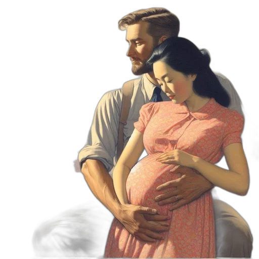 dress, oil painting, photorealistic, concept art, watercolor, fog, fire, rain transparent PNG cut-out